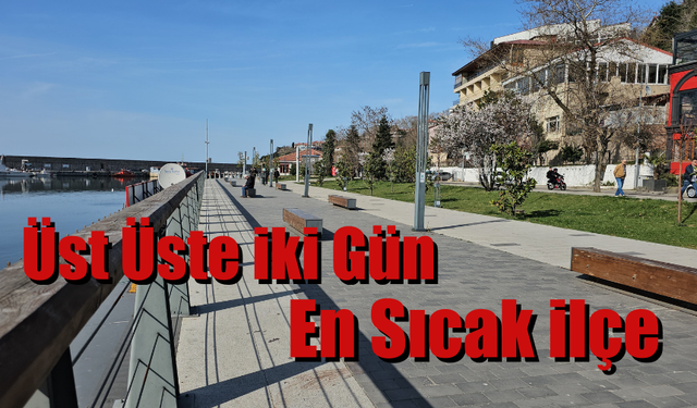 Devrek, Türkiye'nin En Sıcak Bölgesi Oldu