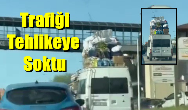 İnsanların hayatını hiçe saydı! Trafikte tehlikeli yolculuk!