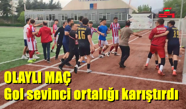 Şampiyona olaylı başladı! Gol sevinci ortalığı karıştırdı