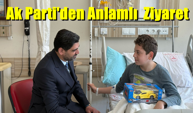 AK Parti’den 23 Nisan’da Hastanedeki Çocuklara Ziyaret