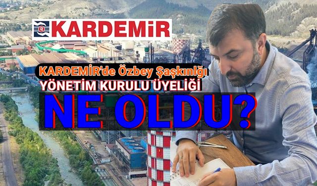 Kardemir Genel Kurulunda Soner Özbey Şaşkınlığı