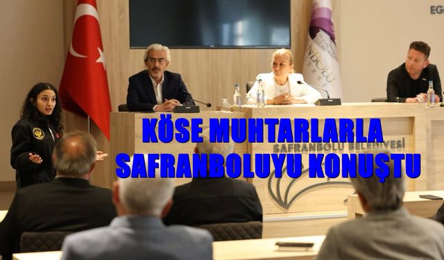 Başkan Elif Köse Muhtarlarla Buluştu