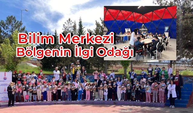 Bilim Merkezine Bölgenin İlgisi Artıyor