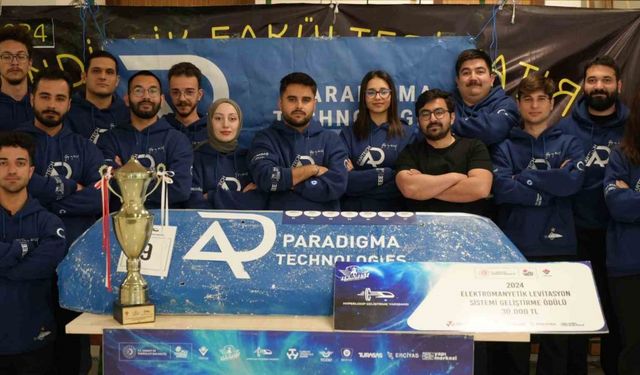 KBÜ Hyperloop takımı Türkiye birincisi