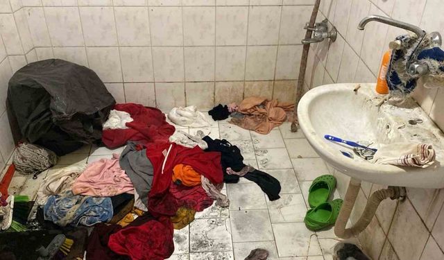 Evi çöp halde bırakıp ortadan kayboldu