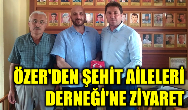 YRP İl Başkanı Özer, Öksüzoğlu'nu ziyaret etti