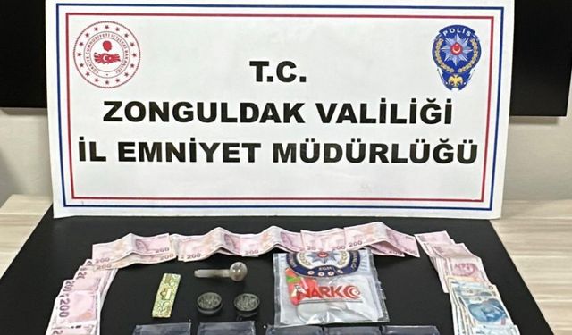 Zonguldak’ta Zehir Ticareti Operasyonu