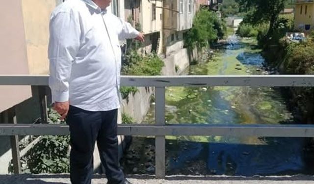 Mollabey’de Dere Kirliliği Köylüleri Canından Bezdiriyor