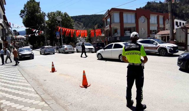 Mudurnu’da trafik denetimleri jandarmaya emanet