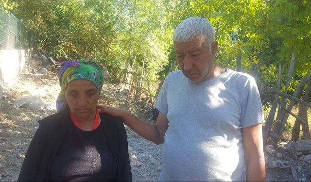 Zonguldak’ta aile yıkılan evlerinin ardından sokakta kaldı