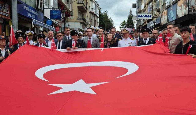 Gaziler Günü kutlaması sağanak nedeniyle gecikmeli yapıldı