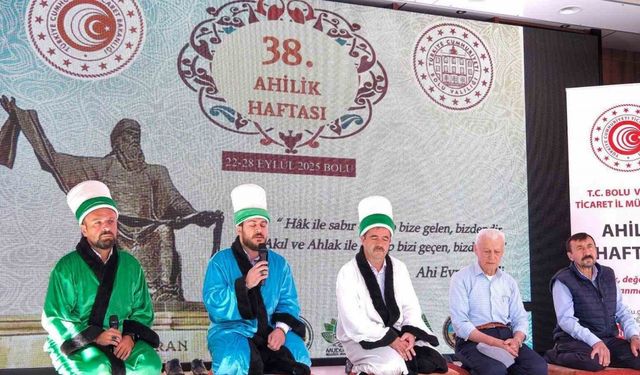 Mudurnu’da 38. Ahilik Haftası kutlandı
