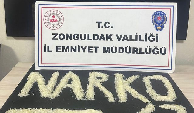 Zonguldak’ta operasyonda 1 kişi tutuklandı