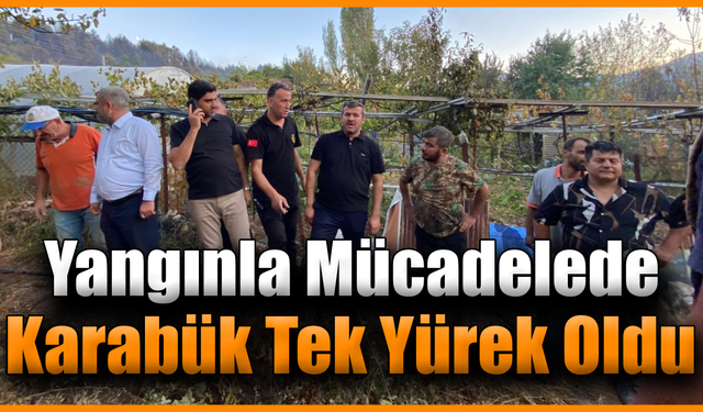 Başkan Çetinkaya: “Karabük alevlere teslim olmayacak”