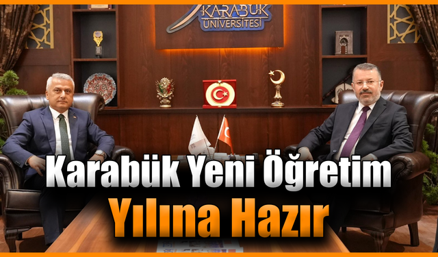 Müdür Güven'den Rektör Karışık'a ziyaret