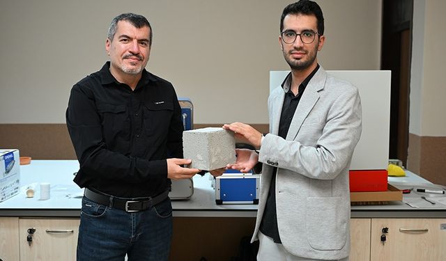 3 üniversite tarafından geliştirilen köpük beton tescillendi