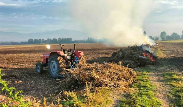Bolu’da anız yakana hapis ve para cezası var