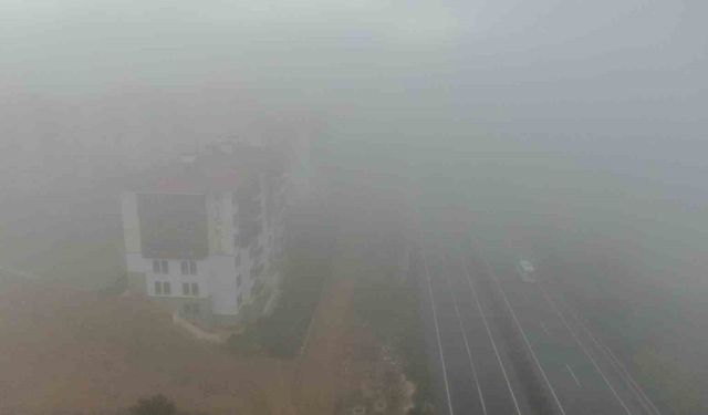 Kastamonu’da yoğun sis etkili oldu