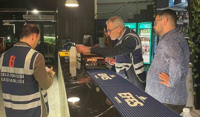 Zonguldak’ta eğlence mekanlarına vergi denetimi