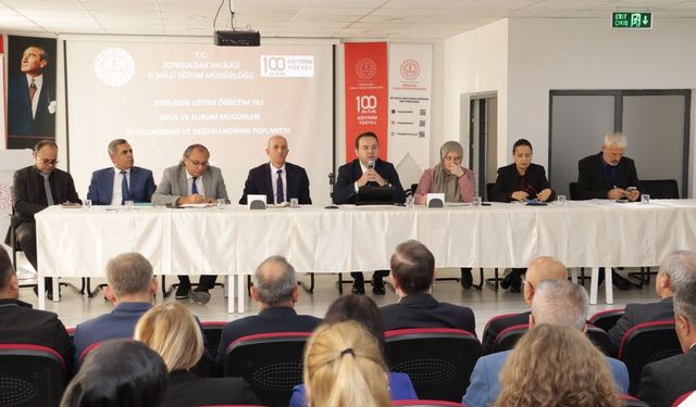Zonguldak’ta okul ve kurum müdürleri değerlendirme toplantısı yapıldı