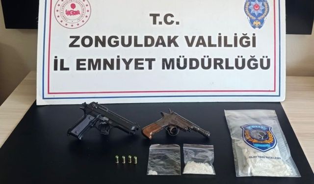 Zonguldak’ta narkotik operasyonunda 1 kişi tutuklandı