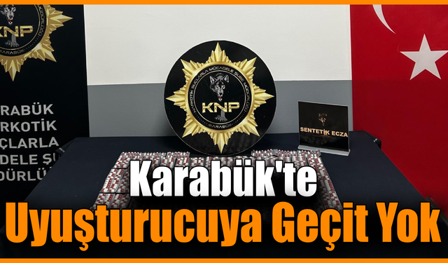 Karabük Emniyetinden zehir tacirlerine darbe