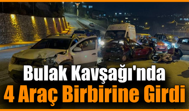 Karabük’te zincirleme kaza: 3 yaralı