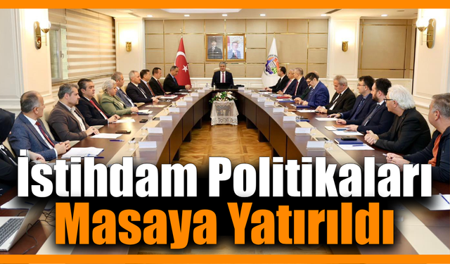 Karabük'te işsizlikle mücadele masaya yatırıldı