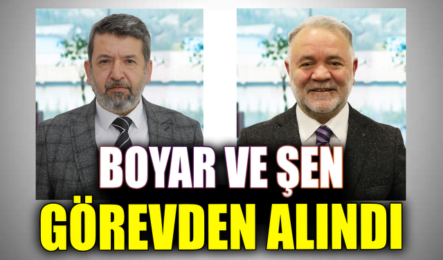 KARÇEL’de sular durulmuyor: Boyar ve Şen görevden alındı