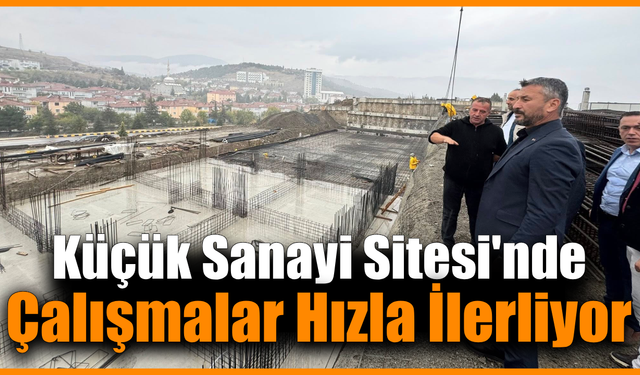 Eskipazar Küçük Sanayi Sitesi şekilleniyor