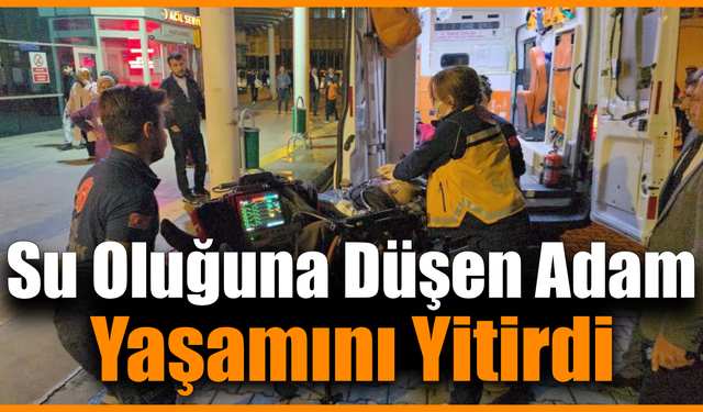 Hayvanlara su vermek isterken canından oldu