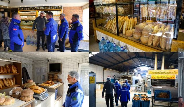 Bolu’da fırınlara ani denetim: Zabıta göz açtırmadı