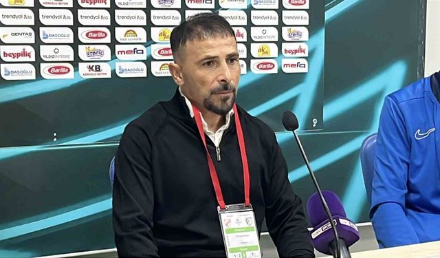 Boluspor - Bodrum FK maçının ardından