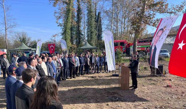 Devrek’te 400 fidan toprakla buluştu