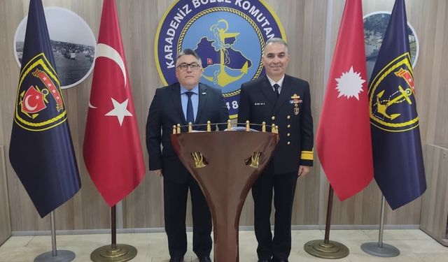 Karadeniz Bölge Komutanı Korkut, Rektör Özölçer’i ağırladı