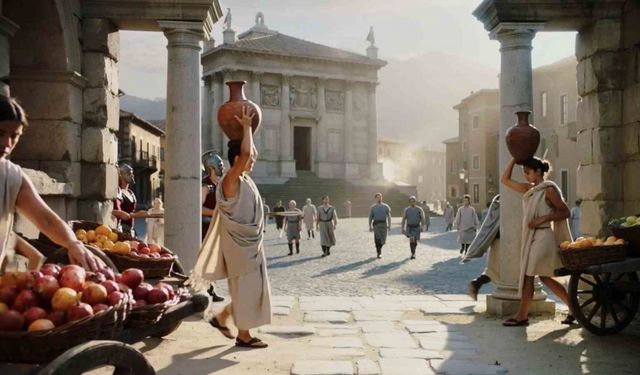 Pompeiopolis Antik Kenti yapay zekayla yeniden hayat buldu