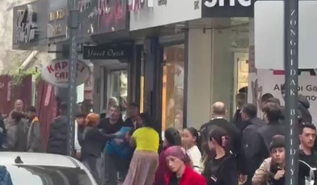 Zonguldak'ta iki grup arasında çıkan kavga polis müdahalesiyle sona erdi