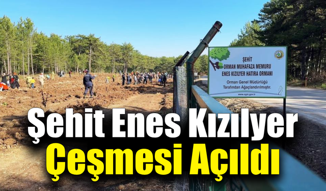 Şehit Enes Kızılyer’in adı Karabük’te ölümsüzleşti
