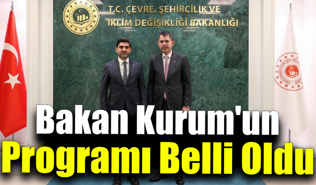 Bakan Kurum Karabük’te vatandaşlarla buluşacak