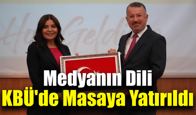 RTÜK Üyesi Dr. Deniz Güçer, KBÜ’de öğrencilerle buluştu