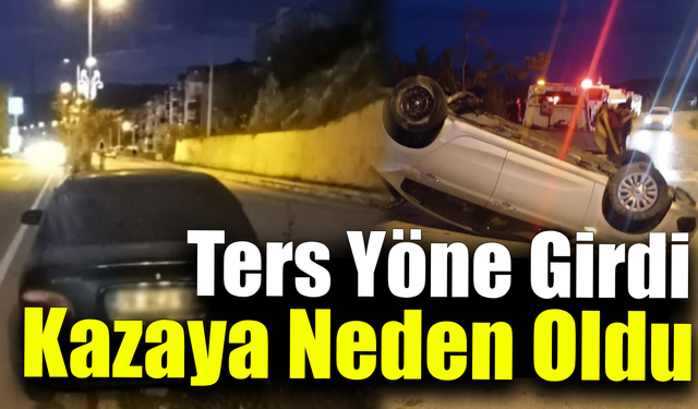 Kazaya karışan sürücü 2.28 promil alkollü çıktı