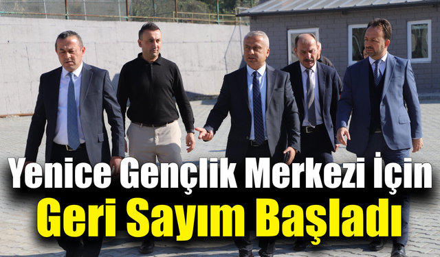 Yenice Gençlik Merkezi açılış için gün sayıyor