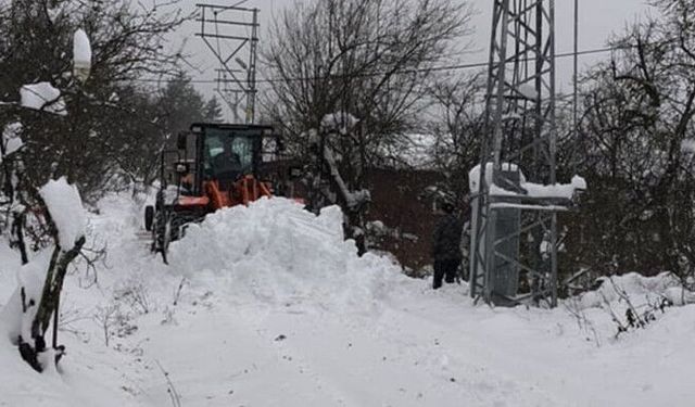Çankırı'da 9 ilçede eğitime kar engeli