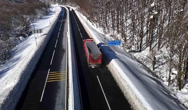 Bolu Dağı’nda kar 80 santimetreye ulaştı