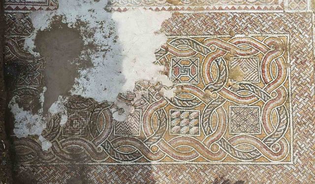 Hadrianopolis'te saray kompleksi ortaya çıktı: 4. yüzyıla ait eşsiz mozaikler bulundu