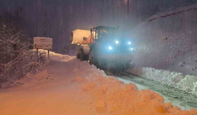 Kastamonu'da kapalı köy yolu sayısı 616'ya düştü