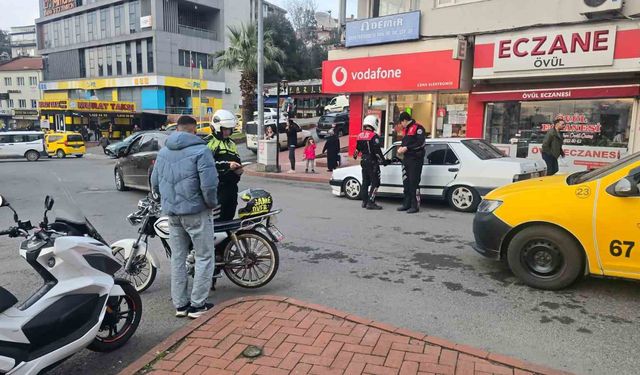 Zonguldak'ın Ereğli ilçesinde modifiyeli araçlara yönelik geniş çaplı denetim