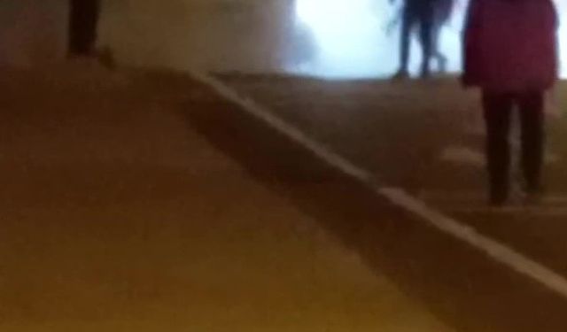 Zonguldak'ta halk otobüsünde çıkan yangın paniğe neden oldu