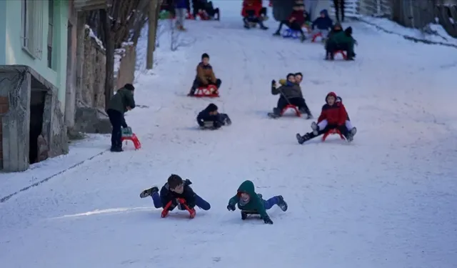 Kastamonu Merkez ilçede eğitime kar engeli