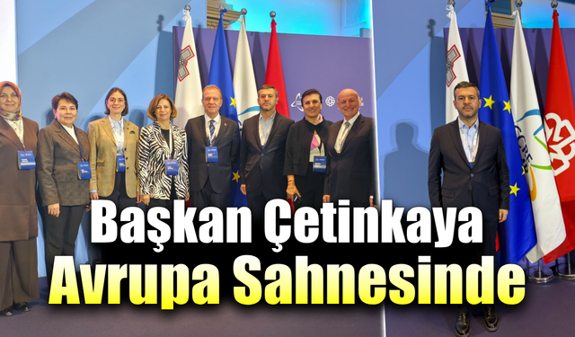 Başkan Çetinkaya Avrupa’da Karabük'ü temsil etti